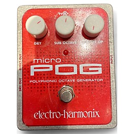 Used Electro-Harmonix Used Electro-Harmonix Micro Pog Polyphonic Octave Generator Effect Pedal