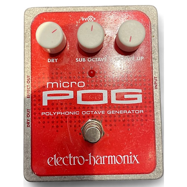 Used Electro-Harmonix Used Electro-Harmonix Micro Pog Polyphonic Octave Generator Effect Pedal