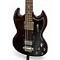 Used Crown EB3 Walnut Electric Bass Guitar