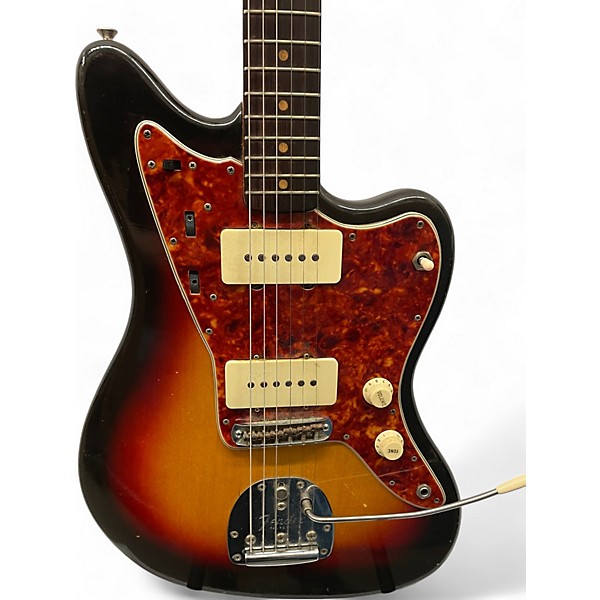 Vintage 1962 Fender Jazzmaster 2 Tone Sunburst Solid Body Electric Guitar