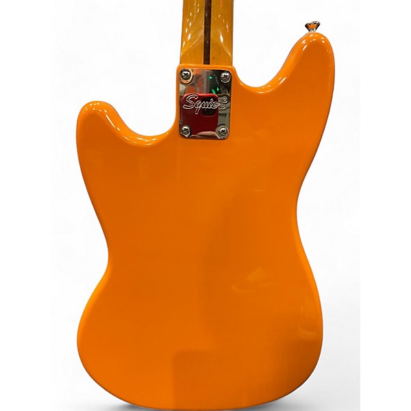 Used Squier Used Squier classic vibe 60s competition mustang Capri Orange Solid Body Electric Guitar