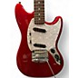 Used Fender Used Fender MG-69 Mustang Candy Apple Red Metallic Solid Body Electric Guitar