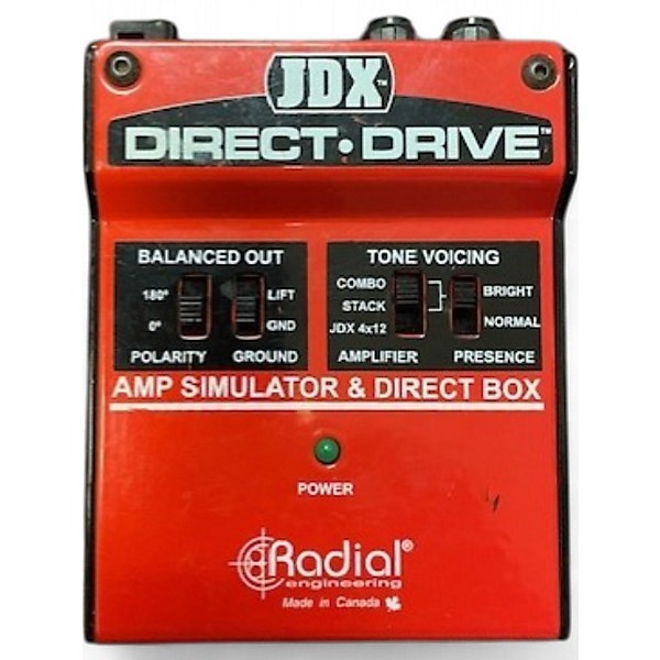 Used Radial Engineering JDX DIRECT DRIVE Direct Box