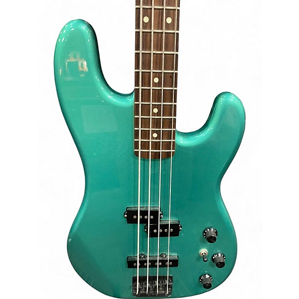 Used Fender Used 2021 Fender 	BOXER SERIES PJ BASS SHM Sherwood Green Metallic Electric Bass Guitar