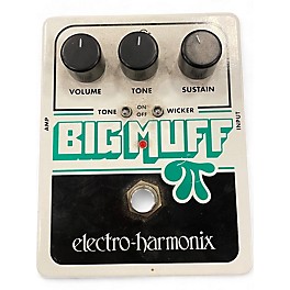 Used Electro-Harmonix Big Muff Tone Wicker Distortion Effect Pedal