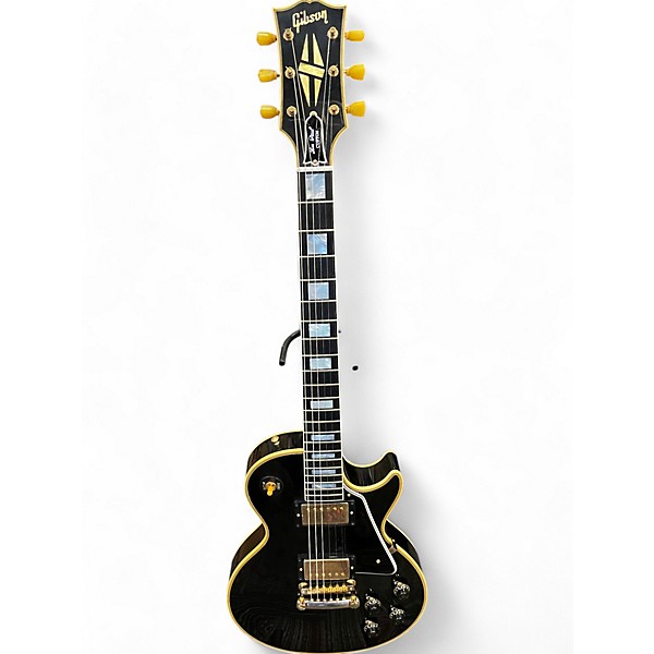 Used Gibson 1957 REISSUE "WW SPECS" BLACK BEAUTY LES PAUL EBONY Solid Body Electric Guitar