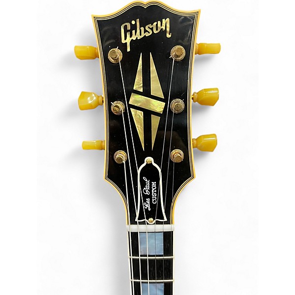 Used Gibson 1957 REISSUE "WW SPECS" BLACK BEAUTY LES PAUL EBONY Solid Body Electric Guitar