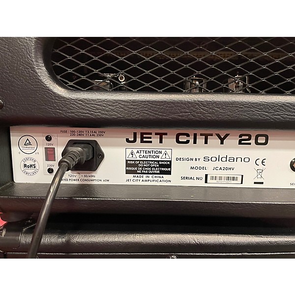 Used Jet City Amplification JCA20HV Vintage 20W Tube Guitar Amp Head