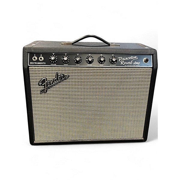 Used Fender 64' Custom Princeton Reverb Tube Guitar Combo Amp