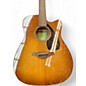 Used Yamaha FGX800C sunburst Acoustic Electric Guitar