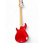 Used Yamaha bb425x Candy Apple Red Electric Bass Guitar