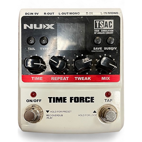 Used NUX Time force Effect Pedal