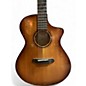 Used Breedlove Discovery Dreanought Cutaway 2 Color Sunburst Acoustic Electric Guitar