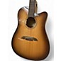 Used Alvarez Used Alvarez AD610 Dreadnought 2 Color Sunburst Acoustic Electric Guitar