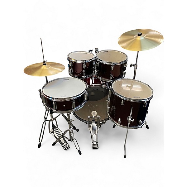 Used Mapex Used Mapex Rebel Burgundy Drum Kit