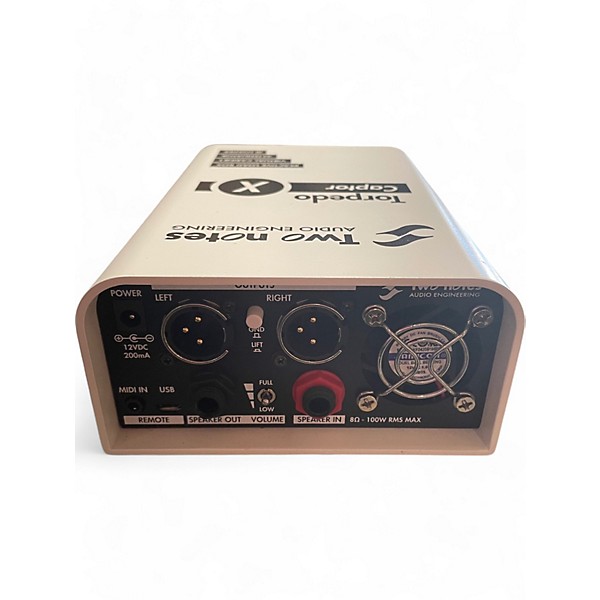 Used Two Notes AUDIO ENGINEERING Torpedo Captor X 8 Ohm Audio Interface