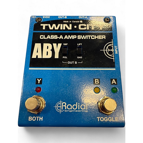 Used Radial Engineering TWIN CITY ABY PEDAL Pedal