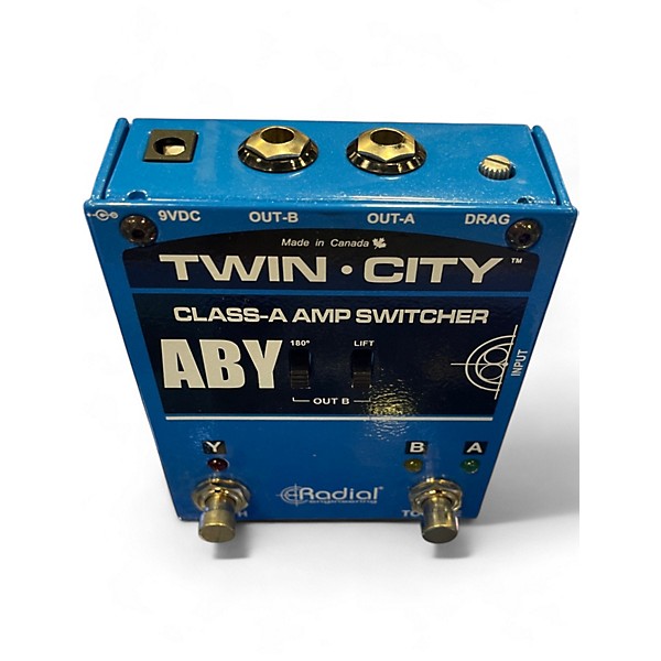 Used Radial Engineering TWIN CITY ABY PEDAL Pedal