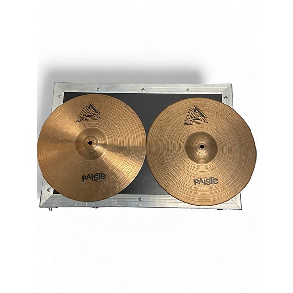 Used Paiste Used Paiste 14in 802 Hi-hat Pair Cymbal