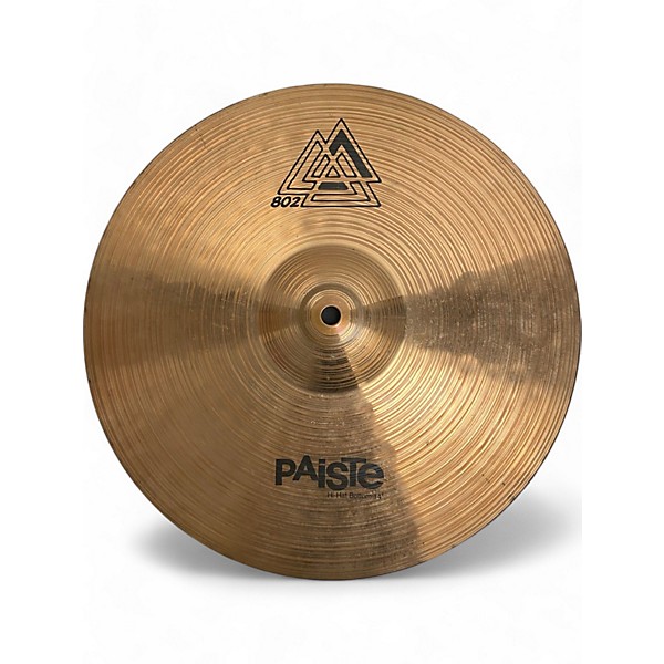 Used Paiste Used Paiste 14in 802 Hi-hat Pair Cymbal