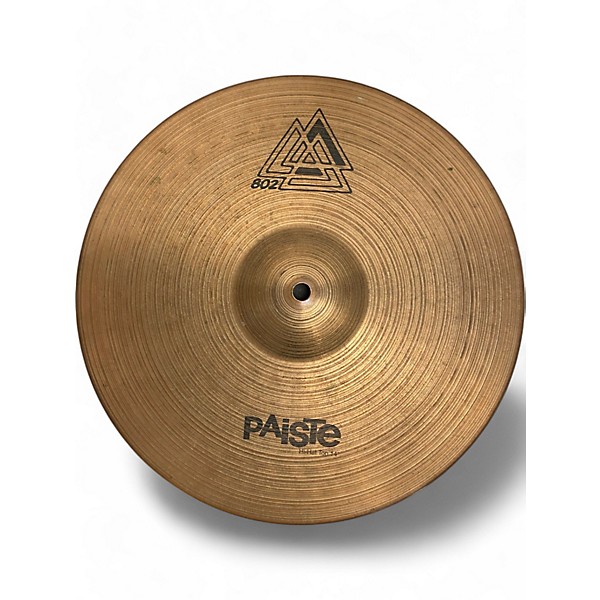 Used Paiste Used Paiste 14in 802 Hi-hat Pair Cymbal