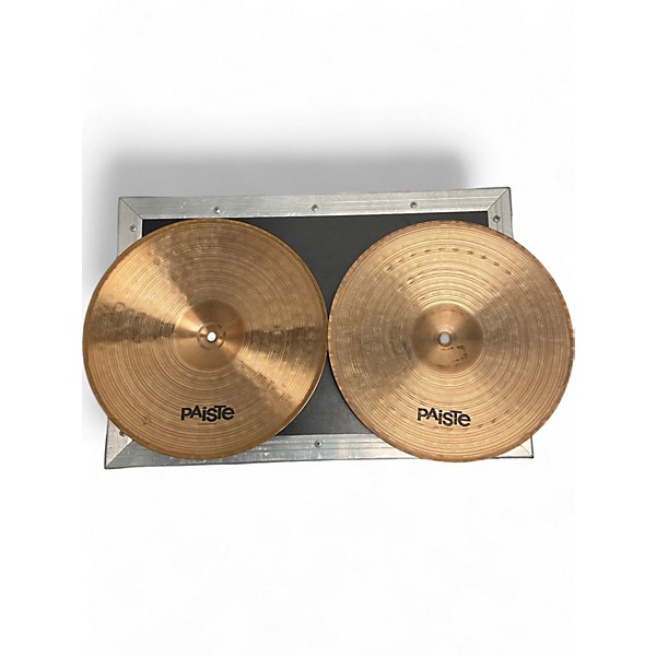 Used Paiste Used Paiste 14in 802 Hi-hat Pair Cymbal