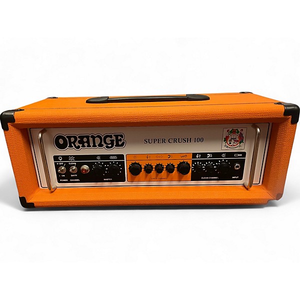 Used Orange Amplifiers Used Orange Amplifiers Super Crush 100 Solid State Guitar Amp Head