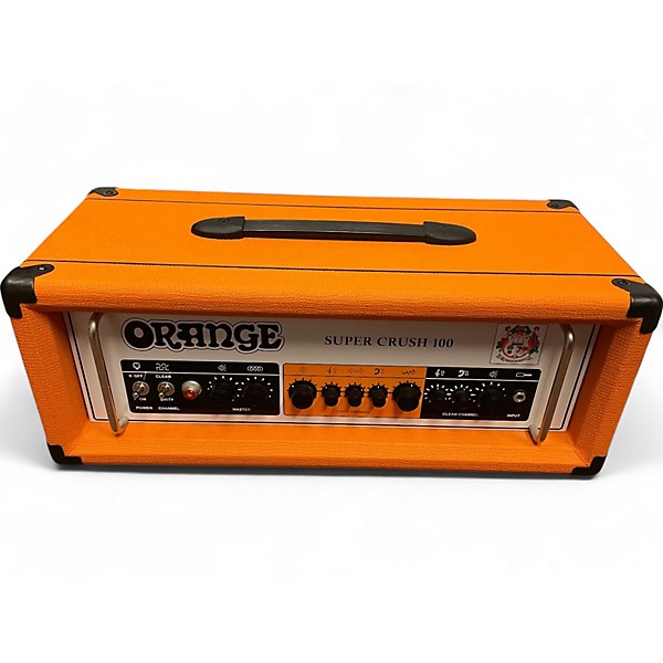 Used Orange Amplifiers Used Orange Amplifiers Super Crush 100 Solid State Guitar Amp Head