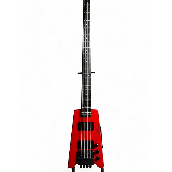 Used Steinberger Spirit Bass Candy Apple Red Electric Bass Guitar