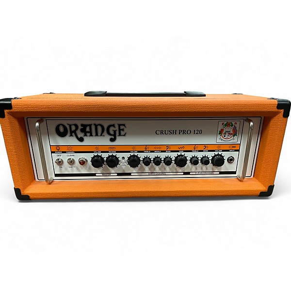 Used Orange Amplifiers CR120H Crush Pro 120W Solid State Guitar Amp Head