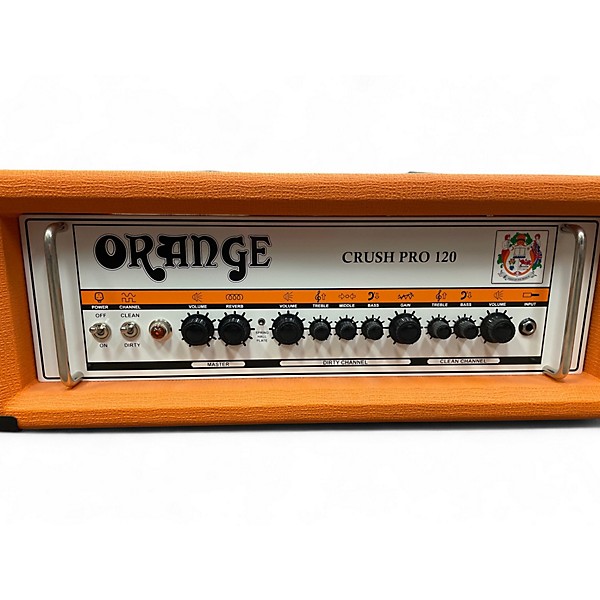 Used Orange Amplifiers CR120H Crush Pro 120W Solid State Guitar Amp Head