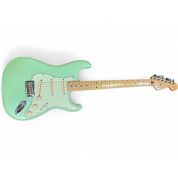 Used Fender Player Stratocaster Mint Green Solid Body Electric Guitar