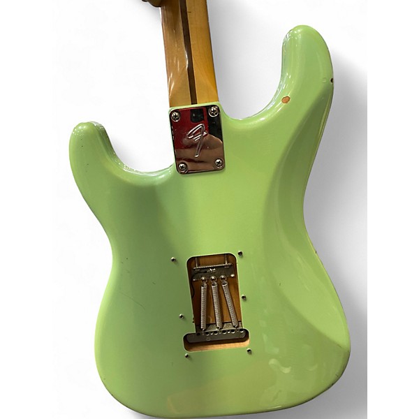 Used Fender Player Stratocaster Mint Green Solid Body Electric Guitar