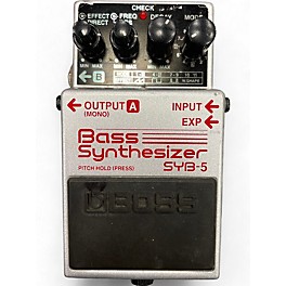 Used BOSS SYB5 Bass Synth Bass Effect Pedal