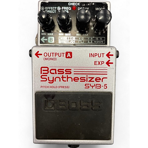 Used BOSS SYB5 Bass Synth Bass Effect Pedal