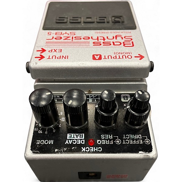 Used BOSS SYB5 Bass Synth Bass Effect Pedal