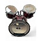 Used Ludwig Backbeat 5 Piece Wine Red Drum Kit