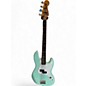 Used Fender Used Fender Mark Hoppus Signature Jazz Bass Daphne Blue Electric Bass Guitar thumbnail