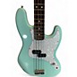 Used Fender Used Fender Mark Hoppus Signature Jazz Bass Daphne Blue Electric Bass Guitar