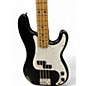 Vintage 1977 Fender Precision Bass Black Electric Bass Guitar