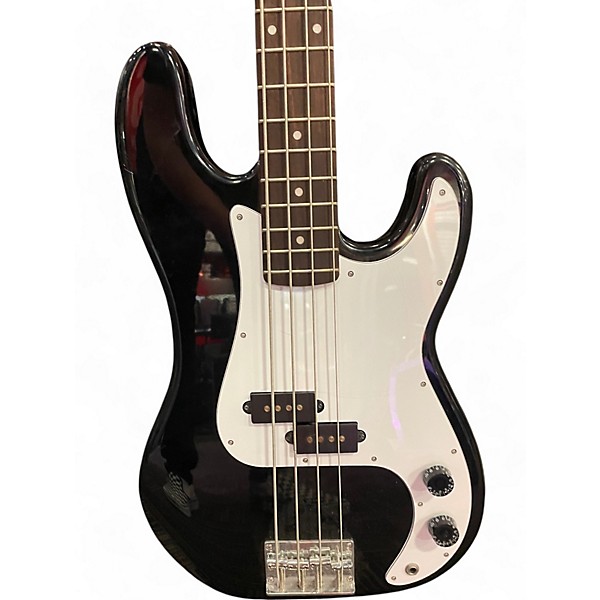 Used Austin Used Austin AU829 Black and White Electric Bass Guitar