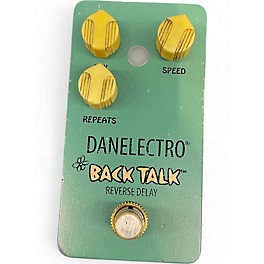 Used 2020 Danelectro Back Talk Reverse Delay Effect Pedal