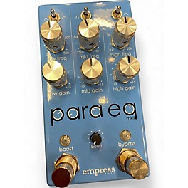 Used Empress Effects ParaEq with Boost EQ Pedal