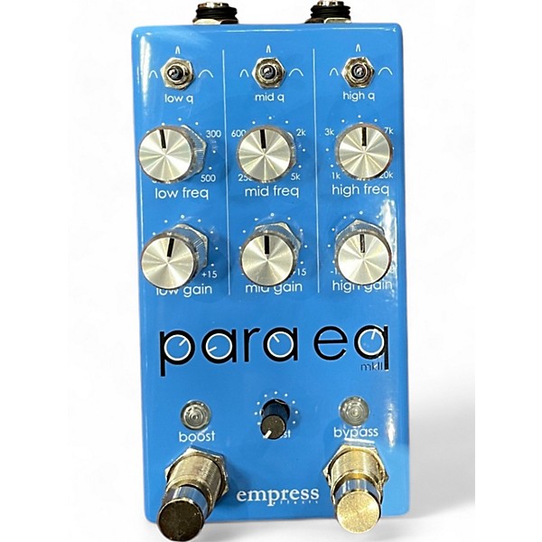 Used Empress Effects ParaEq with Boost EQ Pedal