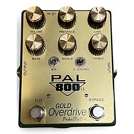 Used Pedal Pal Fx GOLD OVERDRIVE Effect Pedal