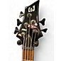 Used ESP Used ESP B55 5 String Metallic Gold Electric Bass Guitar