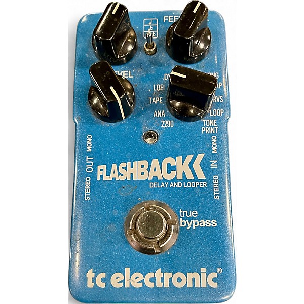 Used TC Electronic Flashback Delay And Looper Effect Pedal