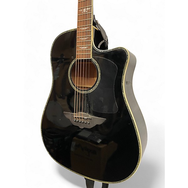 Used Keith Urban PLAYER Black Acoustic Guitar