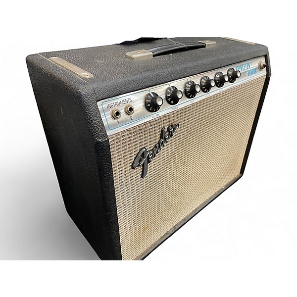 Vintage 1975 Fender Princeton Reverb Tube Guitar Combo Amp