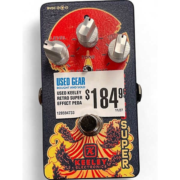 Used Keeley RETRO SUPER Effect Pedal